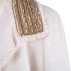 Chanel Short Sleeve Ivory Jacket With Silk Lining - '00s