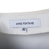second hand Anne Fontaine V-Neck Long Sleeve Blouse