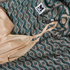 Secondhand Missoni Green And Pink Mini Dress - '10s