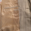 Secondhand Hermès Vintage Beige Checked Cotton Blazer - '90s