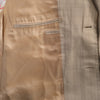 Secondhand Hermès Vintage Beige Checked Cotton Blazer - '90s