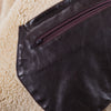 Secondhand Versace Leather Shearling Jacket - '00s