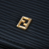 Secondhand Fendi Vintage Black Epi Leather Wallet - '00s