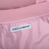 Secondhand Dolce & Gabbana Pink Nylon Satin Logo Bomber Jacket