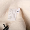 Secondhand Dolce & Gabbana Ivory Military Cropped Jacket with Gold Crest Buttons