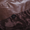 Secondhand Roberto Musso Brown Sheepskin Leather Trench Coat - '00s