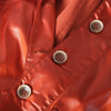 Second Hand Lawrence Steele Orange Satin Belted Safari Jacket