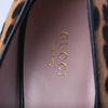 Secondhand Gucci Two-Tone Leopard Print Pony Hair Wedge Pumps - '00s