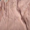 Secondhand Blumarine Sheer Silk Slip Dress With Floral Appliqué - '90s