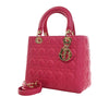 Dior Medium Lambskin Cannage Lady Dior Secondhand