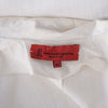 second hand Roberta Di Camerino Nautical Trompe-L'œil Cotton Coat