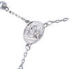 Secondhand Dolce & Gabbana Rosary Necklace With Crucifix - '00s