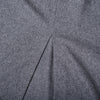 Secondhand Collection Privée Gray Wool Blend Dress With a Faux Fur Collar And Cuff - '00s