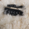 Secondhand Gucci by Tom Ford White Denim and Lamb Fur Jacket - '00s