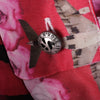 Secondhand John Richmond Pink Printed Silk Shirt & Maxi Skirt Set - '00s