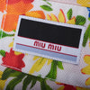 Secondhand Miu Miu Floral Technical Cape - '20s