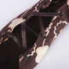 Secondhand Marni Brown and Cream Floral Print Lace-Up Sandals - '10s