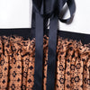 Secondhand Lanvin Strapless Printed Silk Dress with Jewel Detail- '00s