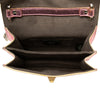 Fendi Mini Scalloped Metallic Studded Leather Kan I Crossbody Secondhand