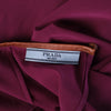 Secondhand Prada Purple Silk Co-Ord Set Tunic Top & Tailored Trousers- '90s