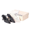 Second Hand John Galliano Gazette Black Leather Lace-Up Slingback Heels