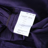 Secondhand Miu Miu Long Purple Sleeveless Dress with Ruffle Straps and Tiered Pleated Skirt - '10s