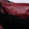 second hand Balmain Medium Anthem Leather Shoulder Bag Burgundy