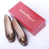 Secondhand Salvatore Ferragamo Leather Pumps- '10s