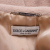 Secondhand Dolce & Gabbana Blush Pink Alpaca Wool Skirt Suit - '90s