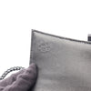 Balenciaga Shiny Calfskin Crocodile Embossed Hourglass Wallet On Chain Secondhand