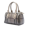 Burberry Smoke Check Coated Canvas Chester Boston Bag Secondhand