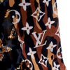 Louis Vuitton Monogram Giant Jungle Bandeau Silk Scarf Secondhand