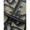 Dior Mini Oblique Canvas Saddle Bag Secondhand
