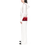 Chanel Small Chevron Lambskin Stitched Envelope Flap Secondhand