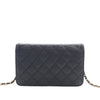 Chanel Caviar CC Filigree Wallet On Chain Secondhand