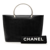 Chanel CC Caviar Metal Top Handle Tote Secondhand