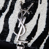 Saint Laurent Small Satin Monogram Kate Zebra Sequin Crossbody Secondhand