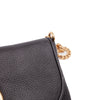 Gucci Medium Leather 1973 Chain Shoulder Bag Secondhand