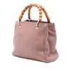 Gucci Small Calfskin Bamboo Shopper Satchel Secondhand