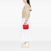 Versace Small Leather Virtus Top Handle Flap Secondhand