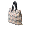 Secondhand Burberry House Check Canvas Tote