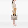 Secondhand Burberry House Check Canvas Tote