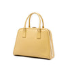 Prada Saffiano Lux Pyramid Frame Handbag Secondhand