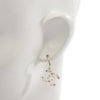 Chanel CC Gold Plated Strass Acrylic Drop Push Back Earrings Secondhand