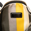 Prada Canvas Canapa Baiadera Triangle Logo Crossbody Secondhand