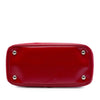 Prada Small Saffiano Vernice Turnlock Twin Satchel Secondhand