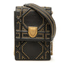 Dior Studded Leather Vertical Diorama Crossbody Secondhand