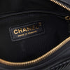 Chanel Chevron Lambskin Pleated Oval Camera Bag Secondhand