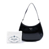 Prada Spazzolato Leather Cleo Shoulder Bag Secondhand