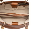 Gucci Medium Calfskin Bamboo Shopper Satchel Secondhand